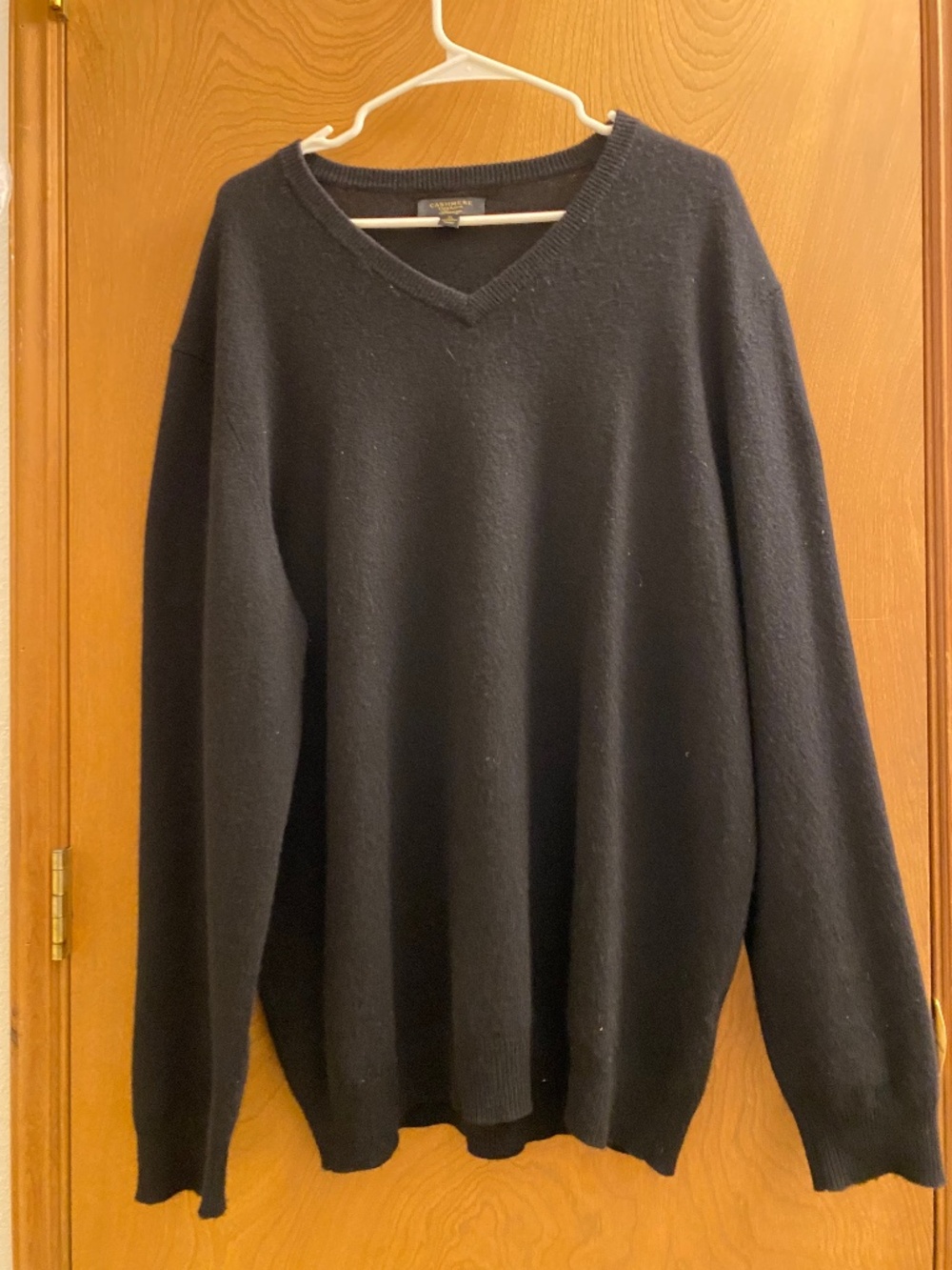 Charter club Mens cashmere sweater black XL